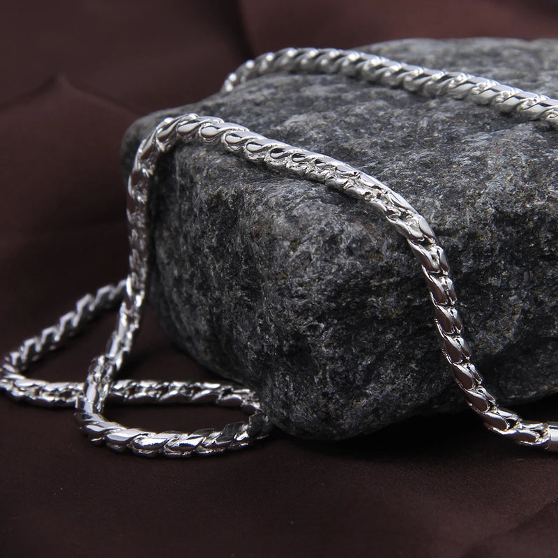 Sterling Silver 5mm Snake Chain