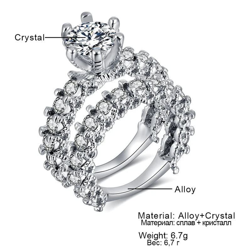 Elegant Zircon Ring Jewelry