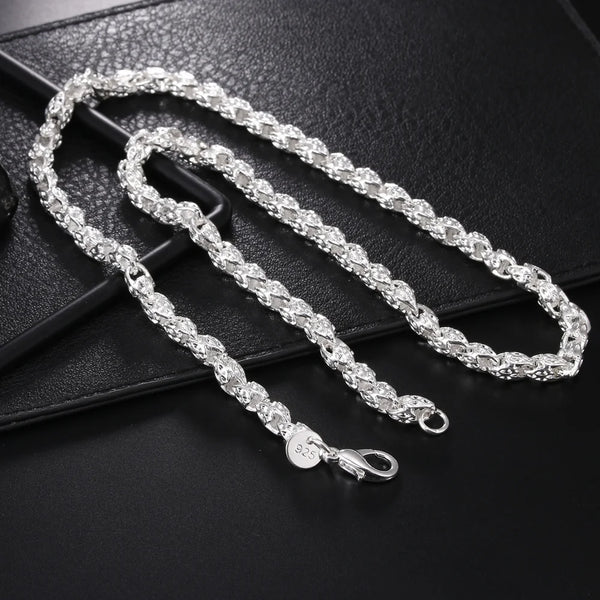 Sterling Silver 5mm Faucet Chain